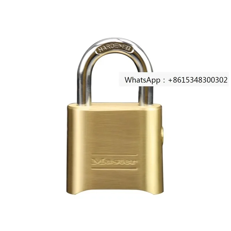 

MasterLock Твердый латунный ключ управления Открытая дверь Замок с паролем 176KAMCN