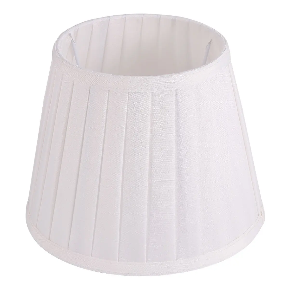 1Pcs Pleated Cloth Lampshade Beige Decorative Lamp Shade for E27 Table Floor Bedside Wall Lamp Home Hotel Office