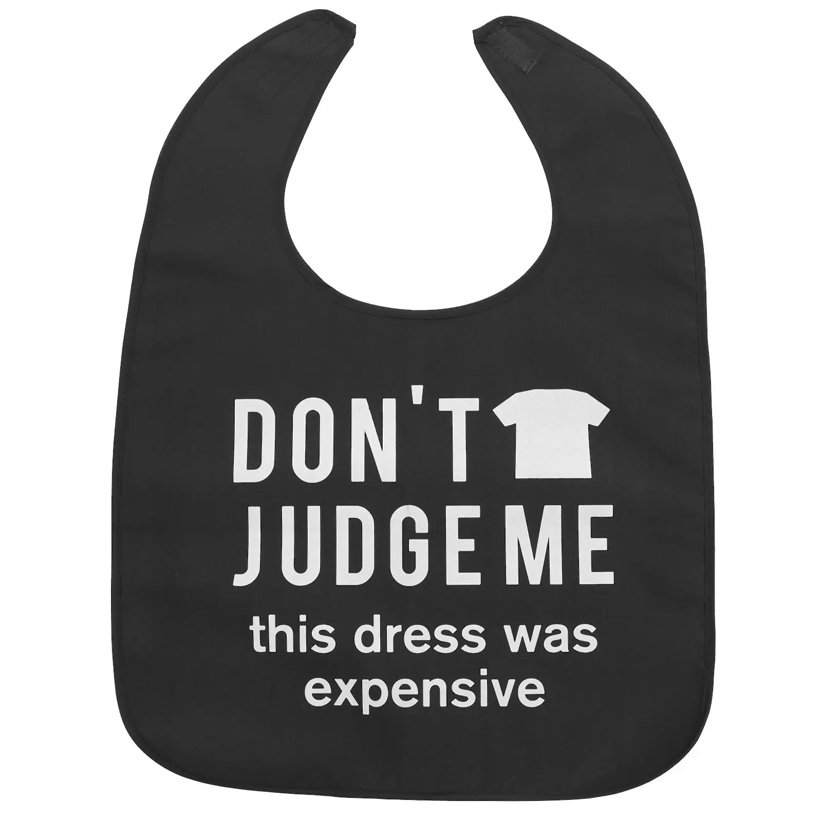 Wear-Resistant Adult Waterproof Bib Delicate Dinner Bib Reusable Elderly Clothing Protector for Easy Eating Household Use