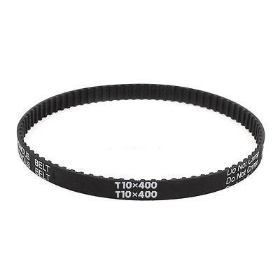 T10x340mm T10x400 T10x410 34 40 41 T Tooth 15mm 20mm 25mm 30mm 40mm 50mm Width 10mm Pitch Groove Cogged Synchronous Timing Belt