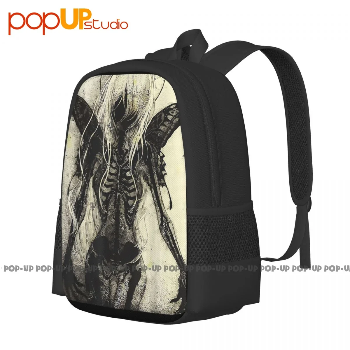 Dark Art Grunge Goth Occult Gothic Aesthetic Girl Horror Backpack Large Capacity Travel 3d Printing