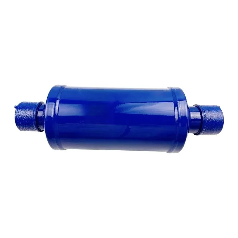 Central Air Suction Filter, 2811 Welded One‑Way Return Gas Filter for Hermetic Refrigeration Unit