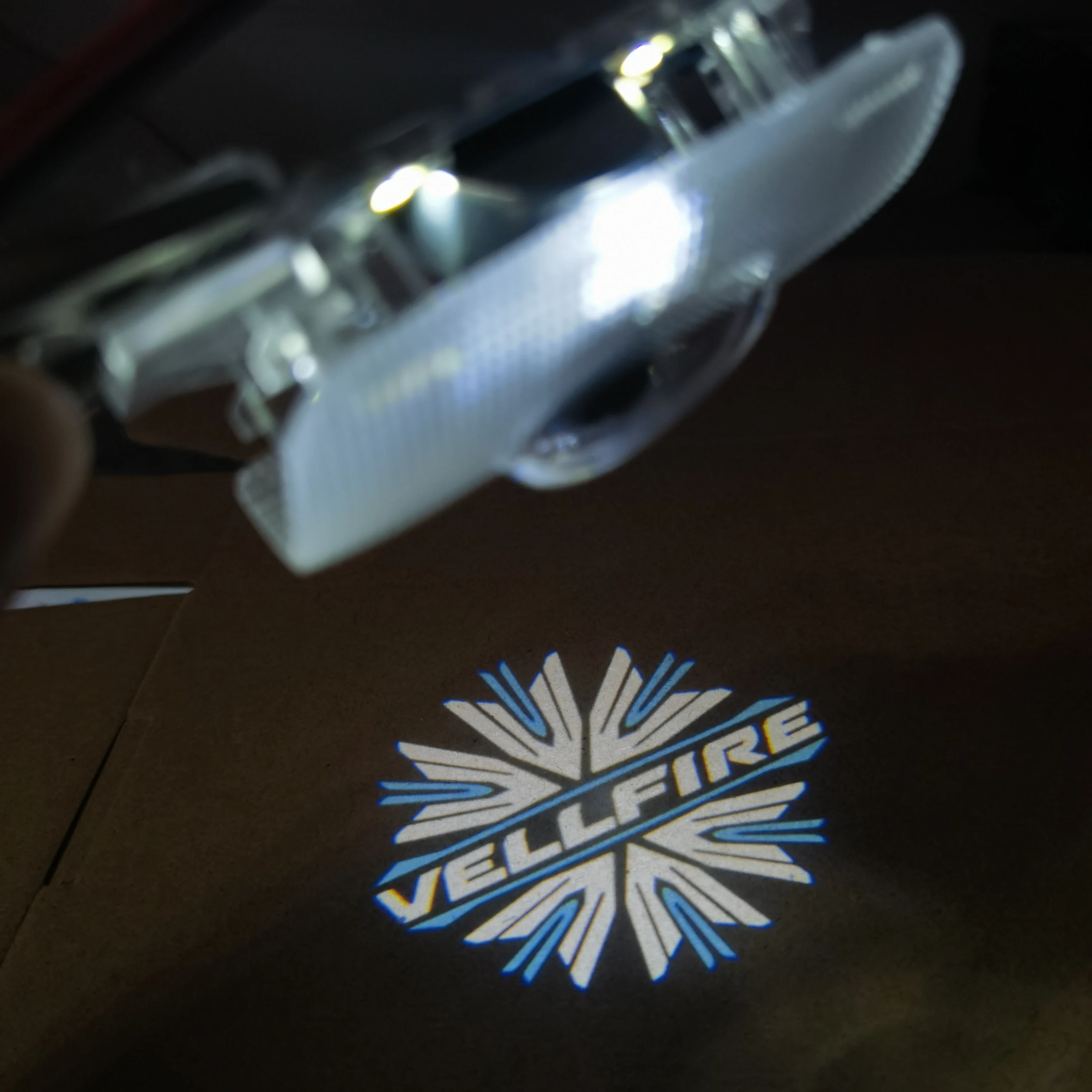 

1Pairs Vellfire Welcome Light LED Door Puddle Light For Toyota Vellfire 30/40/50 Series Toyota Door Light Vellfire Shadow Lamp