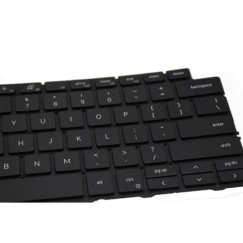 Laptop US Layout Backlight Keyboard For Dell XPS 13 7390 2-in-1 Black Color