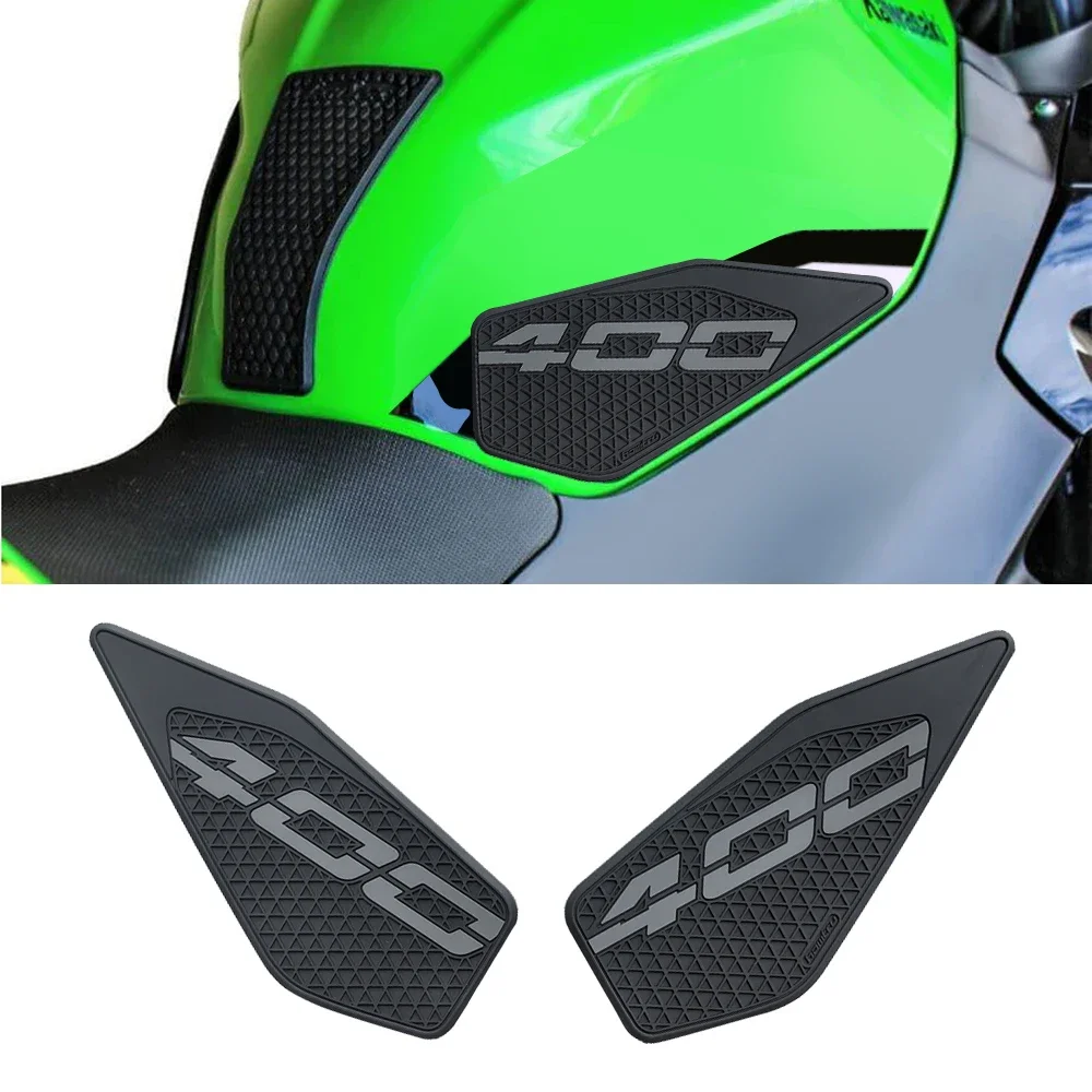 

Для Kawasaki NINJA 400 2018-2025 мотоциклетная боковая противоскользящая накладка на топливный бак, накладка на бак, набор наклеек