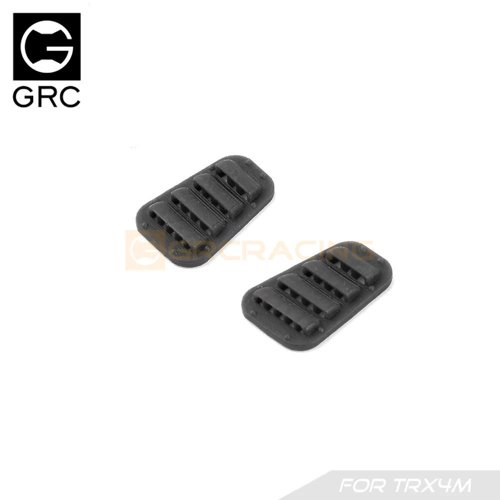 GRC 3D Printing Tough Plastic Hood Air Intake Grille Upgrade Parts for 1/18 RC Crawler Car Traxxas TRX4M Defender Accessories