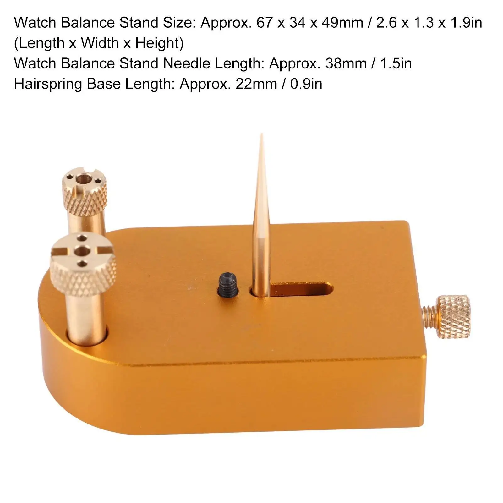 Watch repair tools balance wheel bracket square full metal copper watch hairspring balance wheel movement balance wheel bracket