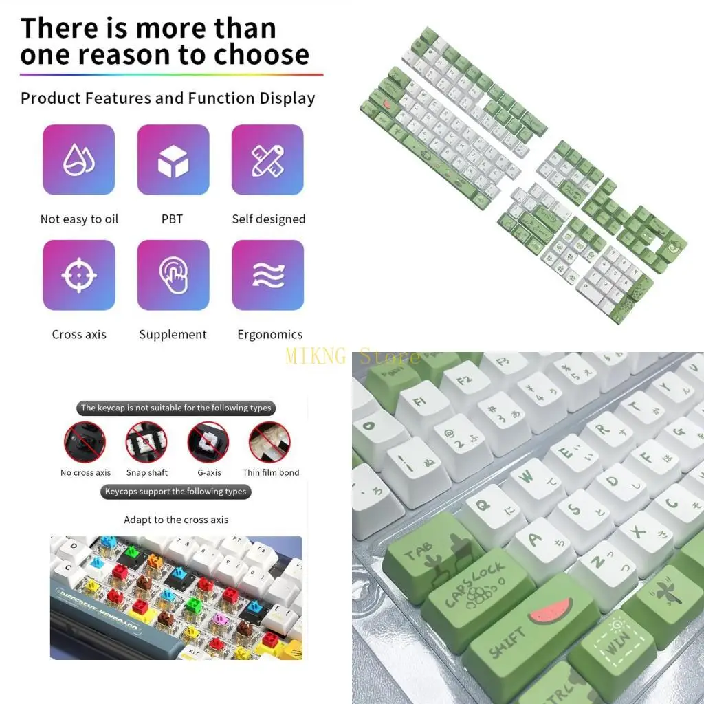 

Эргономичные колпачки XDA/OEM Height PBT, японские колпачки для механических клавиатур, лучшая распродажа