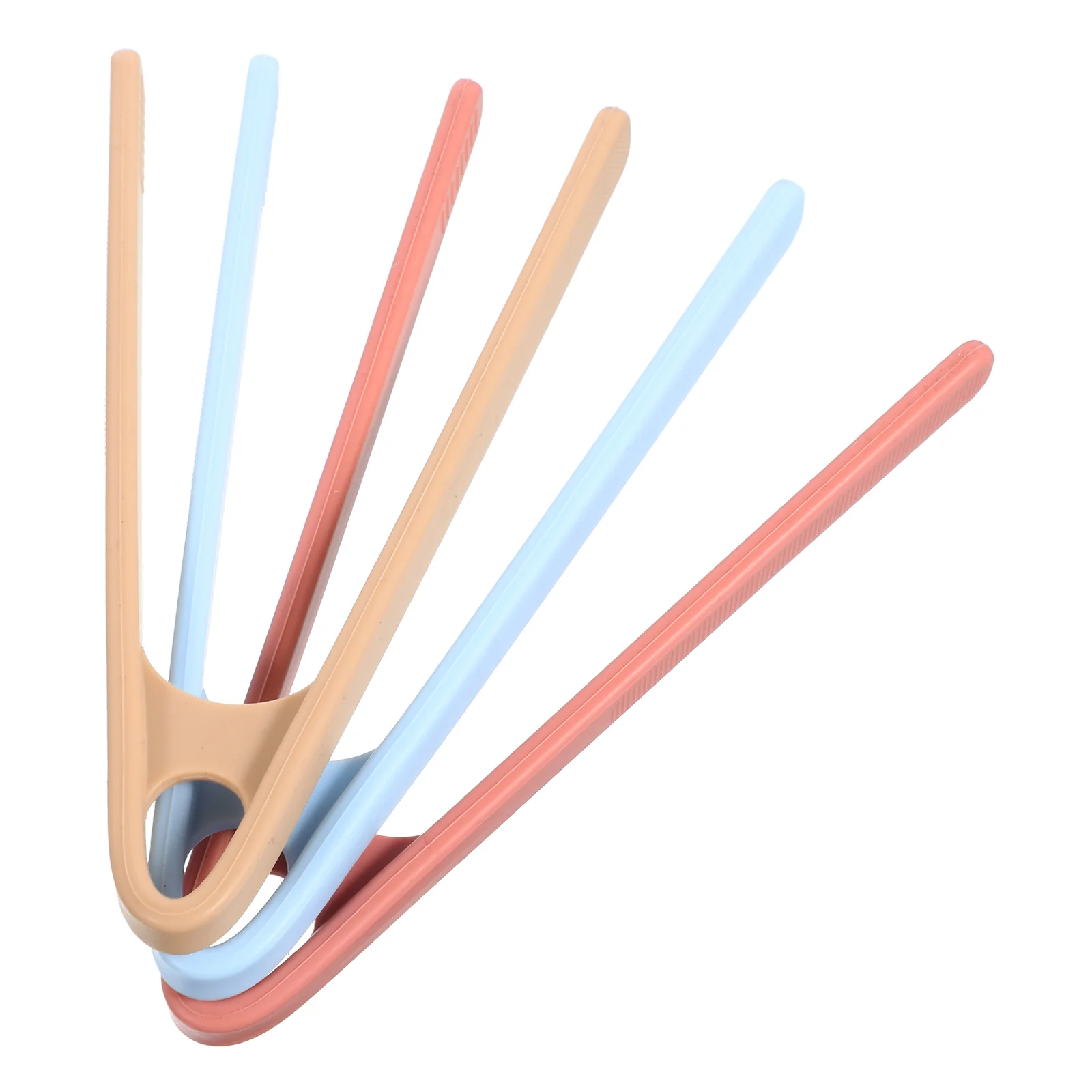 

3Pcs Silicone Kitchen Tongs Food Grade Heat Resistant Nonslip Serving Tongs for Bread Steak Pasta Salad Bbq Grill Cooking Tools