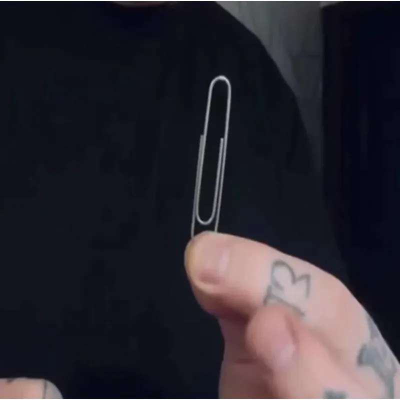 ‌ مشبك نفسي من نيكولاس لورانس الاحترافي عن قرب Mentalism خدعة سحرية الوهم الفوري الدعامة السحرة الحيل ثني العقل