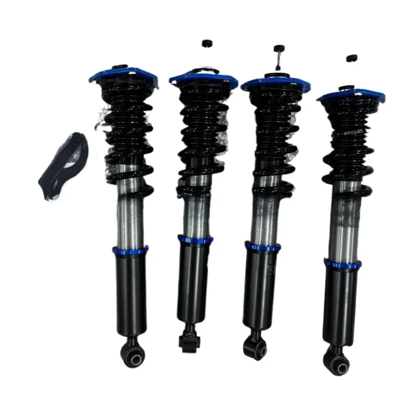Single cylinder damping adjustable car modification angled tooth shock absorber Toyota mark 2JZX