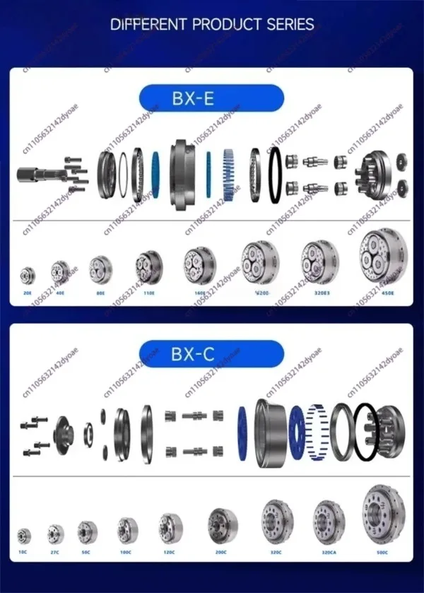 BX20E RV High-Precision Planetary Gear Reducer Small Servo Motor Cycloidal Pinwheel Robot Reducer