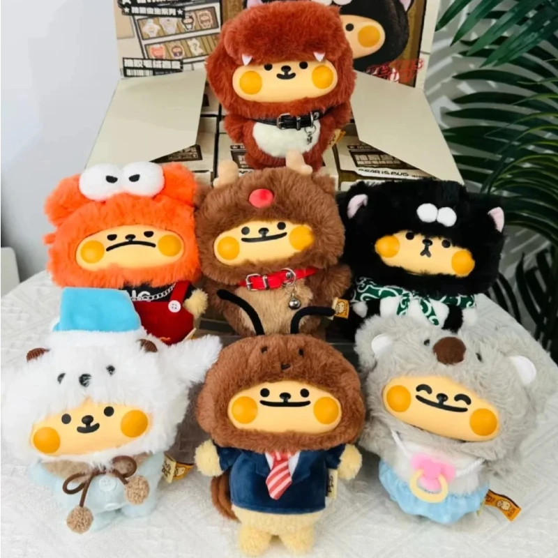 

Towant BearisBug Abstract Bug Rebirth Vinyl Plush Blind Box Fun Cute Doll Fashion Bag Pendant Deco Desktop Ornament Mystery Gift