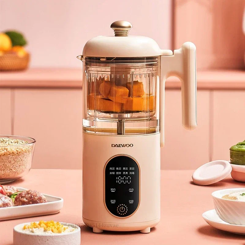 Multifunction Baby Food Blender Mixer 250ML Household Baby Food Processor Automatic Steam Cooking Stirring Supplement