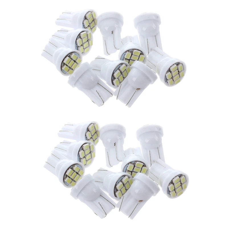 

LUDA 20X T10 W5W 8 SMD фотолампа-фотолампа, внутренняя фотолампа 12 В