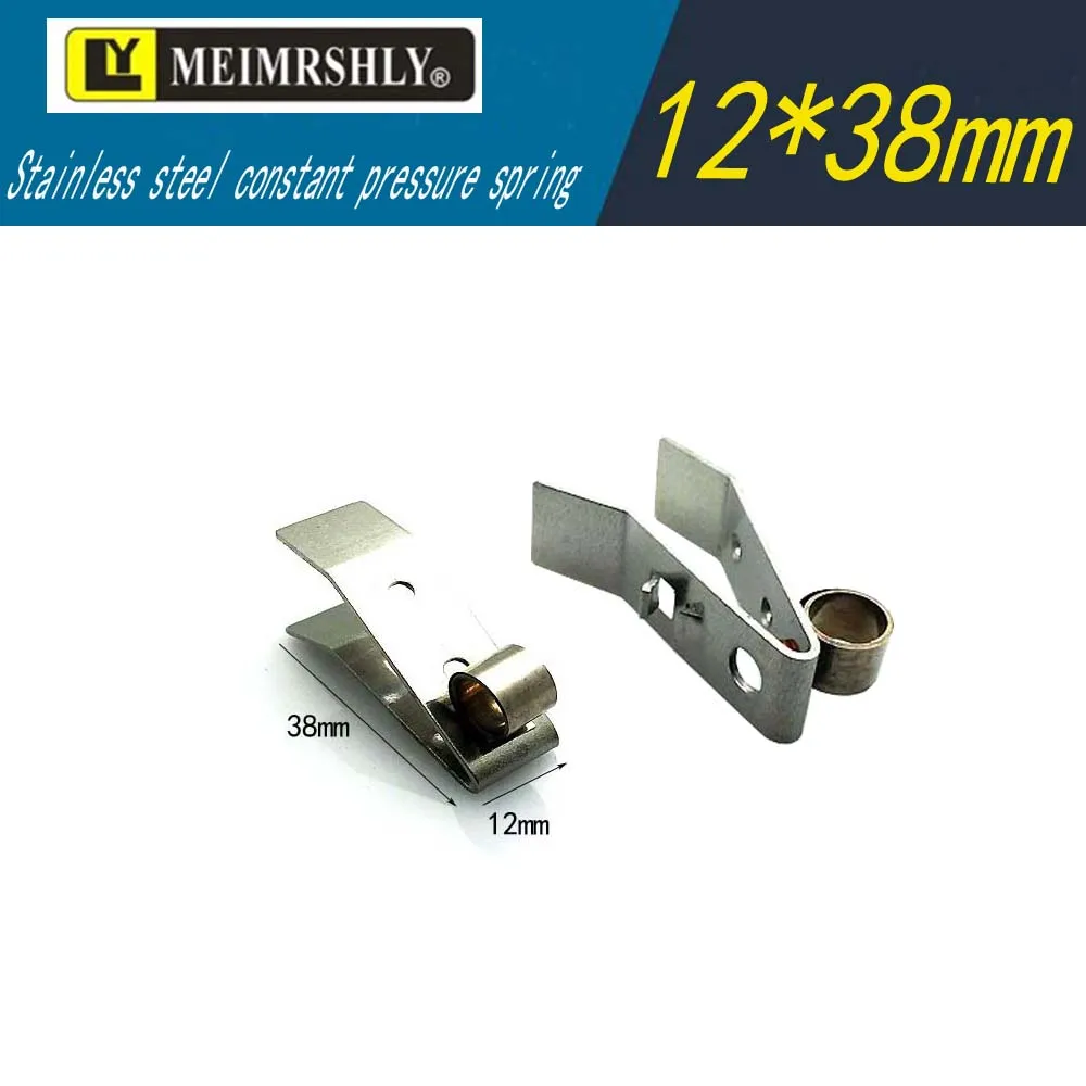 Meimrshly-mola de Pressão Constante em para Siemens Gerador Suporte da Escova do Motor dc 12×38 mm Pacote de Pcs Aço Inoxidável