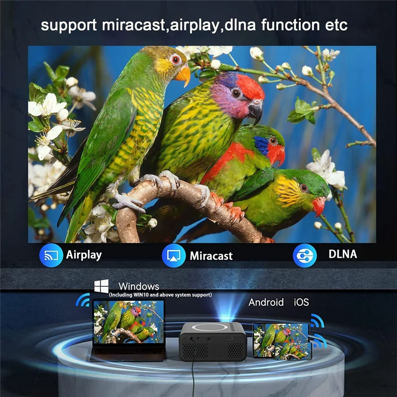 abdh-シアターメディアプレーヤー有線ワイヤレス同一スクリーンプロジェクター-iphone-android-eu-プラグ用
