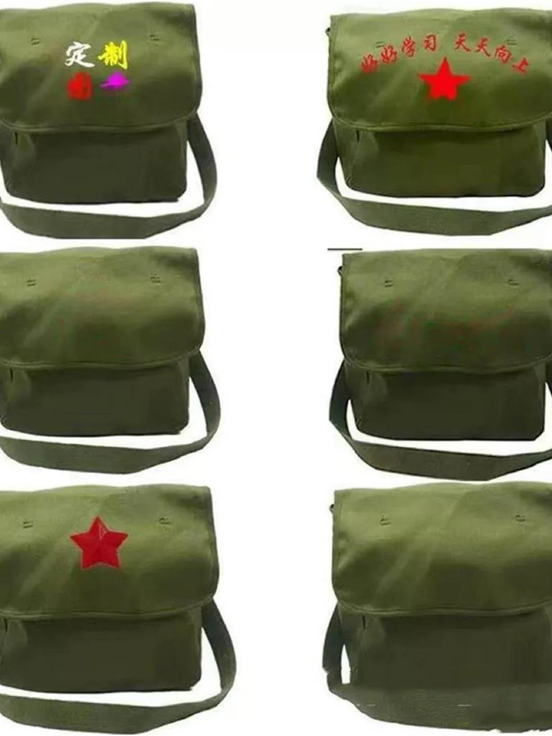 bolsa-de-ferramentas-de-lona-vintage-vermelha-com-cinco-estrelas-bolsa-infantil-estilo-lei-feng-mochila-de-servico-popular-bolsa-transversal-militar-de-estilo-antigo