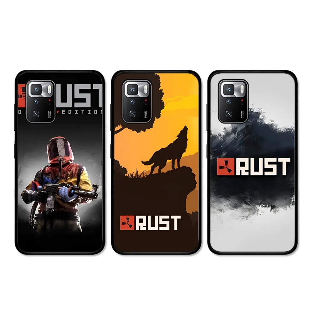 RUST Game Phone Case For Redmi 5 6 7 8 9 10 Plus Pro 6 7 8 9 A GO K20 K30 K40 Pro Plus F3 Fundas