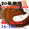 20pcs silver brown