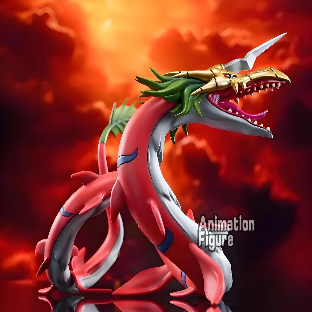17.5 cm/6.89in Anime Digimon aventure Figure Mega Seadramon figurines d'action Pvc Statue Collection modèle jouets cadeaux