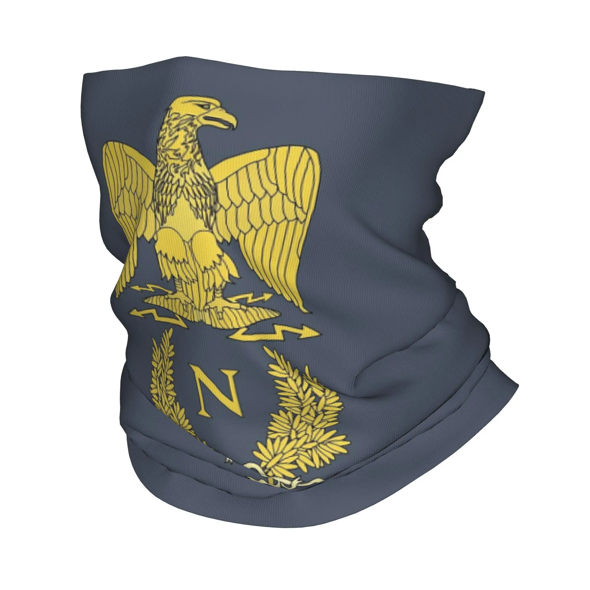 نابليون بونابرت إيمليم باندانا الرقبة الجراب مطبوعة الوجه وشاح متعدد الوظائف بالاكلافا الجري للرجال النساء الكبار يندبروف