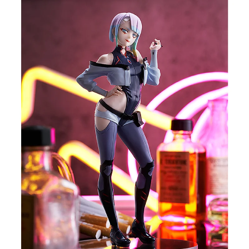 Instock Original Gsc Pop-Up Parade Cyberpunk:Edgerunners David marticker Lucy Rebecca Pvc Anime Figures Model Collection Toy Gift