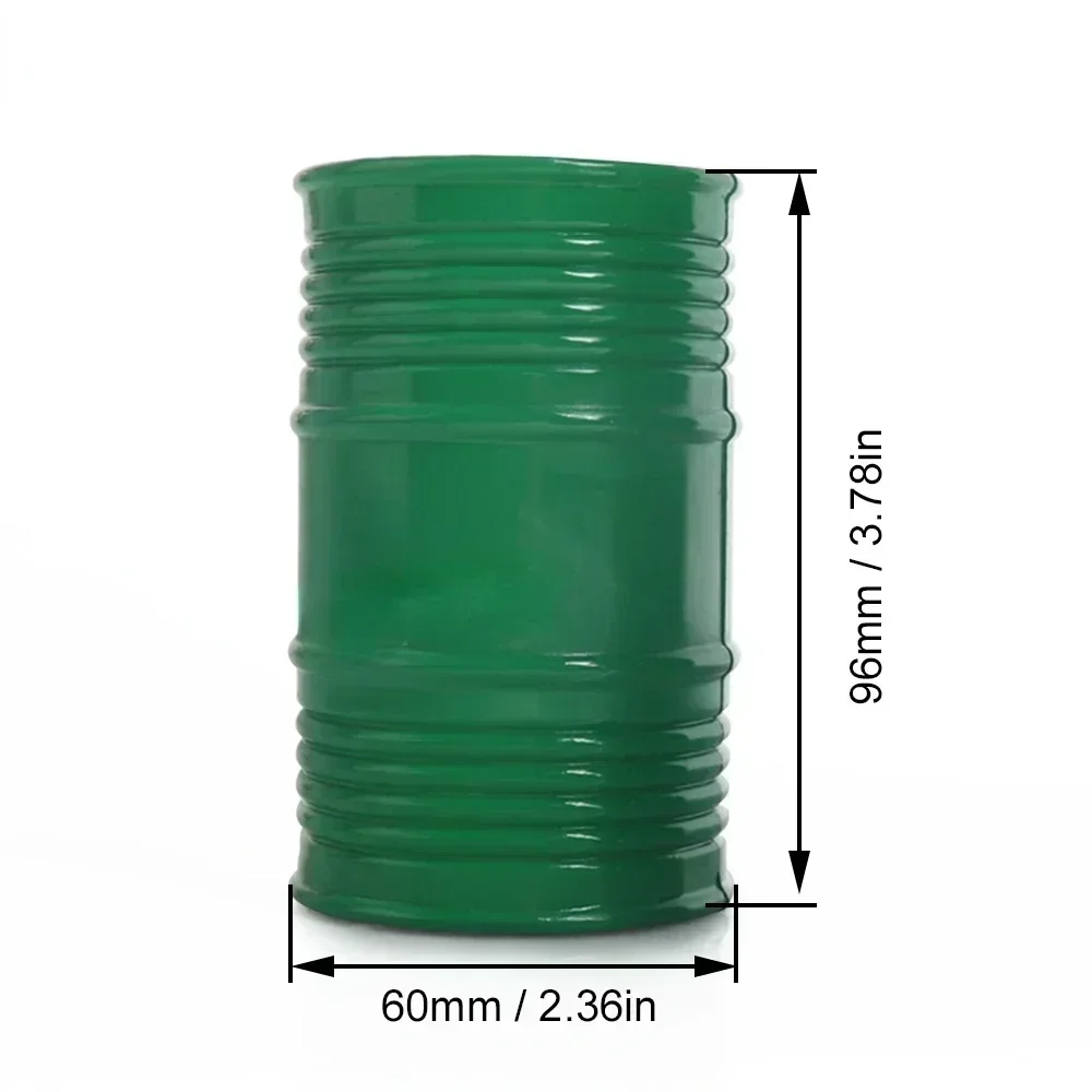 أداة طبلة زيت RC بمقياس 1/10 - سلسلة جراج ديكور مقلد لملحقات الزاحف المحورية SCX10 TRX4 TRX6 CC01 TF2