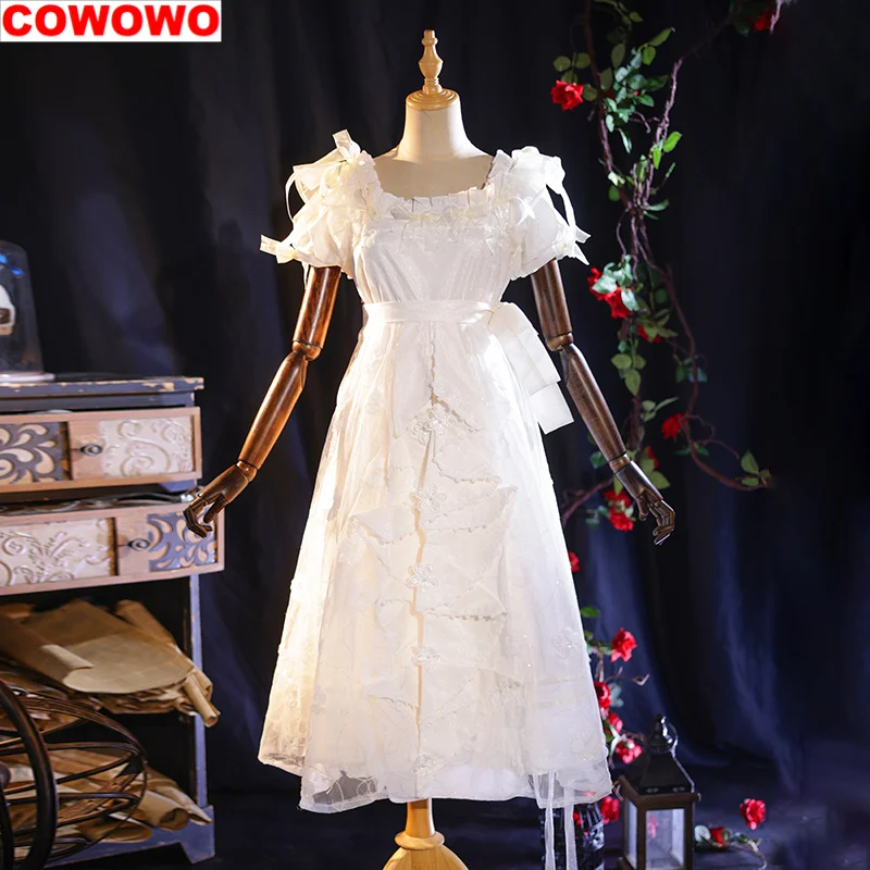 COWOWO Identity V Euridice Women Dress Cosplay Costume Cos Game Anime Party Uniform Hallowen Play Role Clothes Clothing