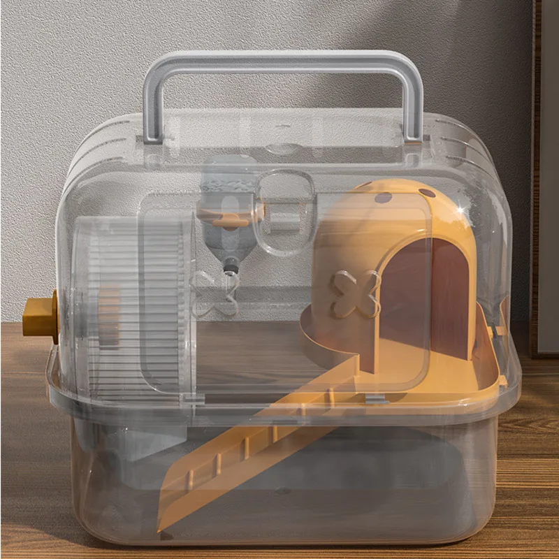 portable-panoramic-double-deck-luxury-hamster-cage-carry-handle-easy-clean-for-kids-teens-pet-owners-travel-christmas-gift
