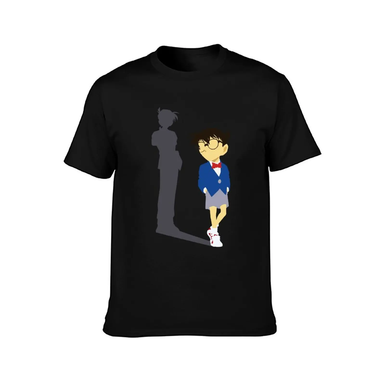 Detective Conan Shadow of Shinichi Kudo T-Shirt shirts graphic plus sizes sweat shirts, men