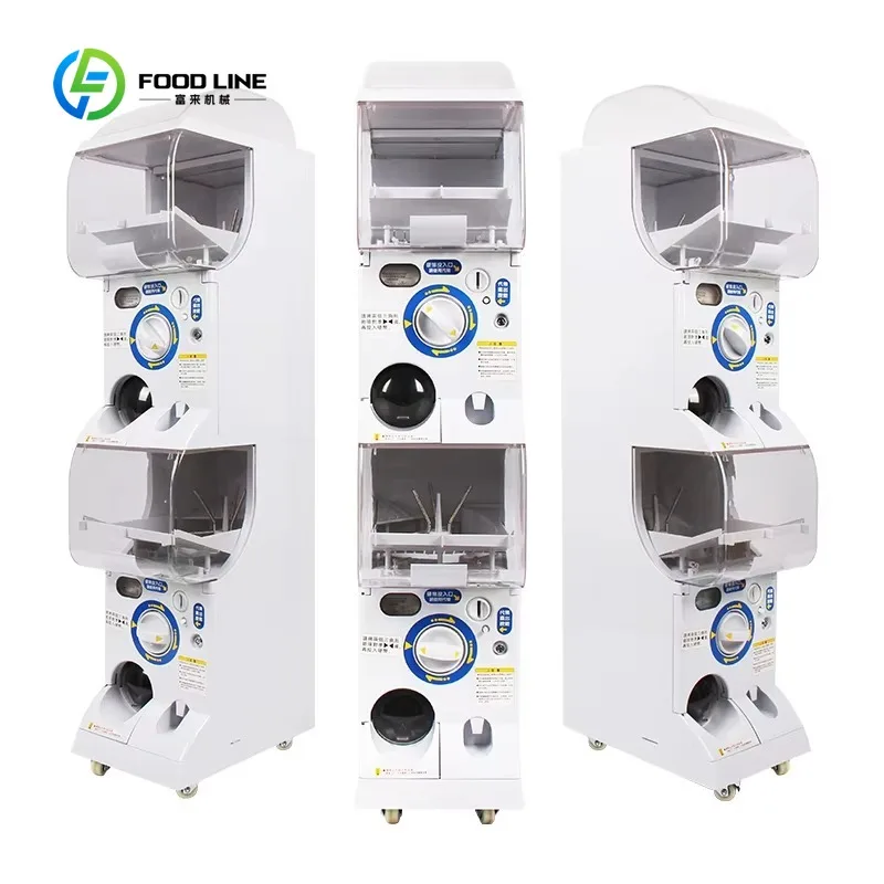 Customized Token Style Capsule Toy Vending Machine, Changeable Token Quantity Capsule Dispenser Machine