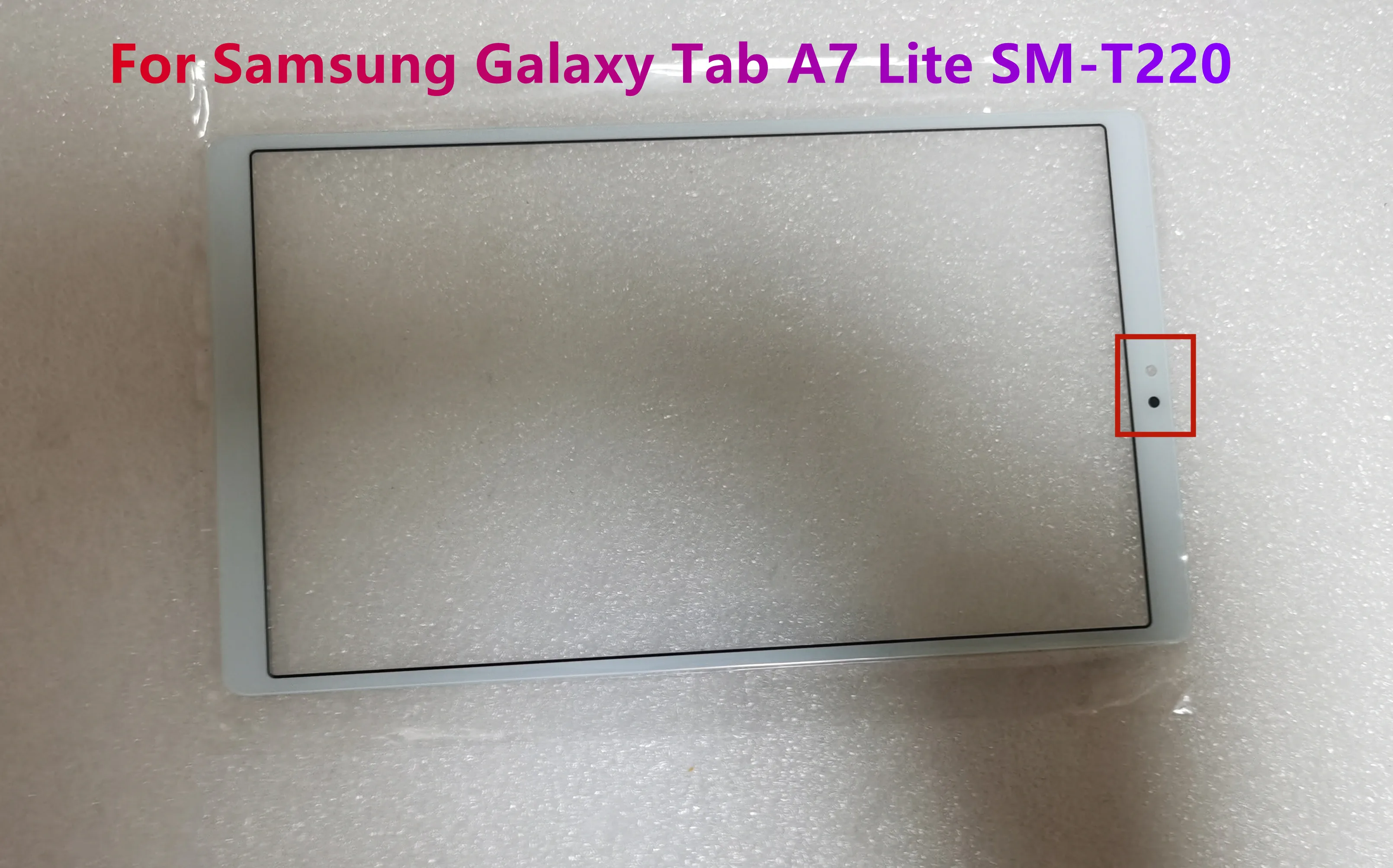 Новинка для Samsung Galaxy Tab A7 Lite SM-T220 T220 T225 сенсорный экран передняя внешняя ЖК стеклянная панель с ламинированным OCA клеем