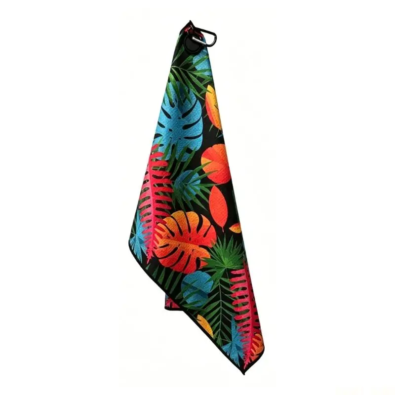 

U2JB Super Absorbent Microfiber Golf Towel With constructed In Strong Magnet