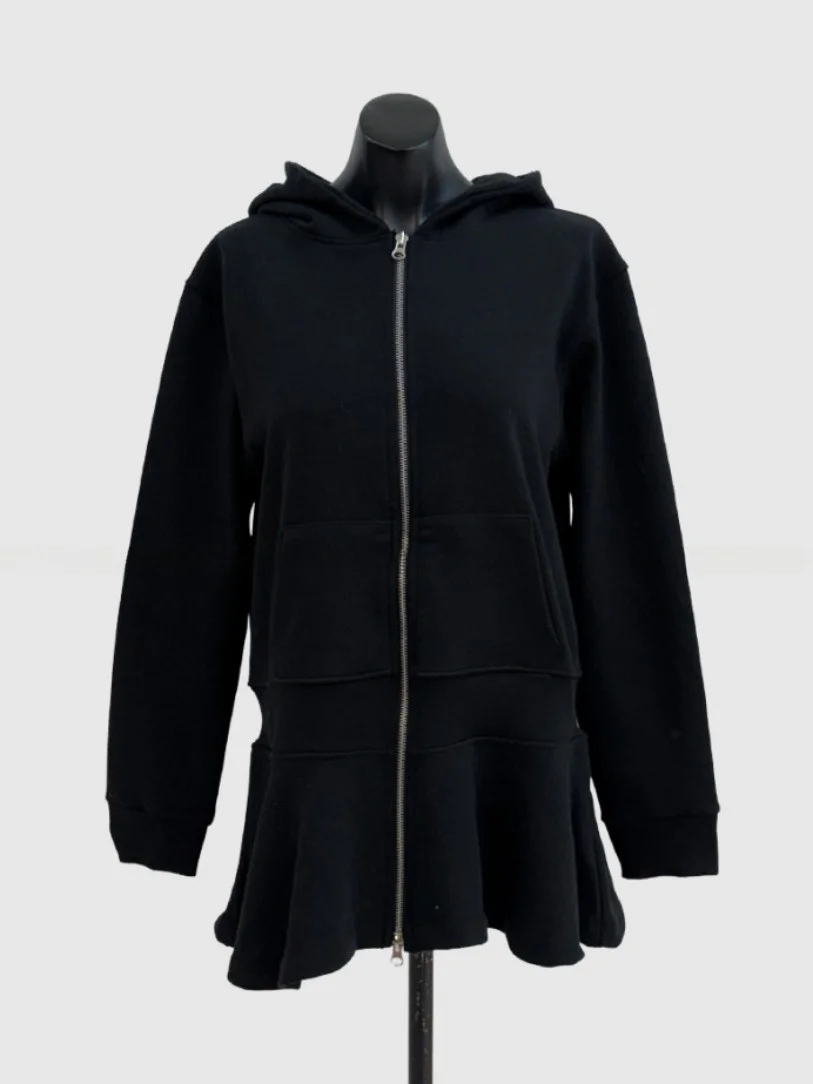 デザインセンセーション パーカー Jaet レディース 春秋新作 Sle ダブルジッパー スカート裾 多用途 カジュアル 快適トップ