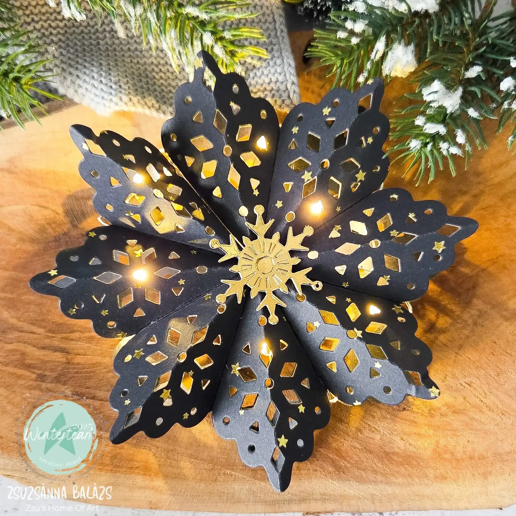 Snowflakes drift down from the sky Metal Cutting Dies for DIY Scrap booking Crafts Dies Cut Stencils Maker Photo Album Template