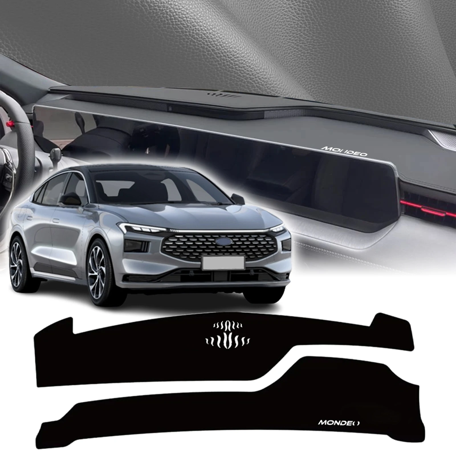 

fit for Ford Mondeo Taurus MK5 2023-2025 LHD Car Accessories DashMat Sunshade Dashmat Dashboard Cover Pad Protective Carpet