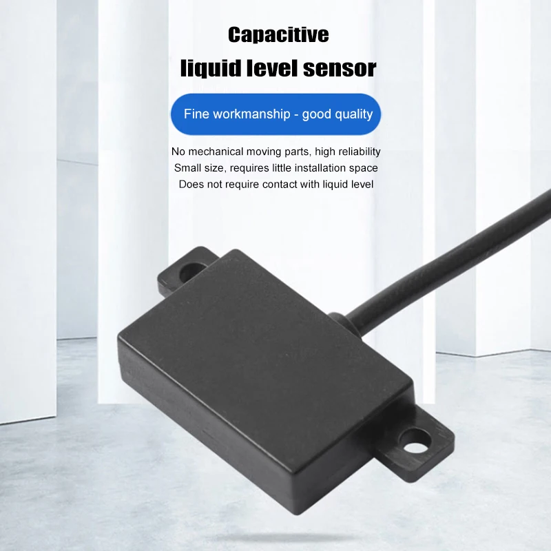 Бесконтактный датчик уровня жидкости, датчик контроля уровня воды для резервуара для воды, солнечной энергии, аквариумов, обновленная версия