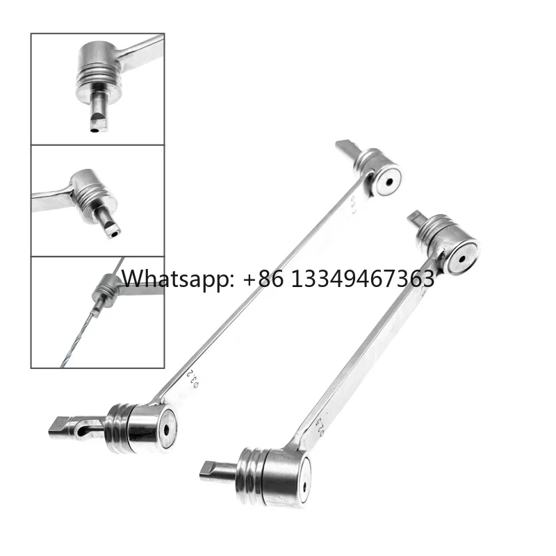 1pc Drill Guide Double Drill Sleeves Veterinary  Pet Animal Surgical