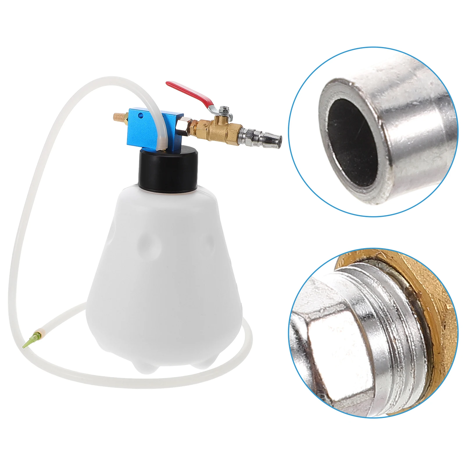 

1 Set Fluid Flush Kit Truck Car Brake Bleeder Bottle Tube Set Universal Brake Bleeding Tools For Auto Repair Easy Operation