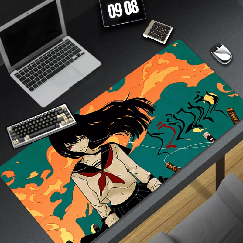 

Mouse Pad Multi Size Portable Gamer Keyboard Pad Desk Mats Anime Girls Extended Mausepad Office PC Gaming Accessories Mousepad