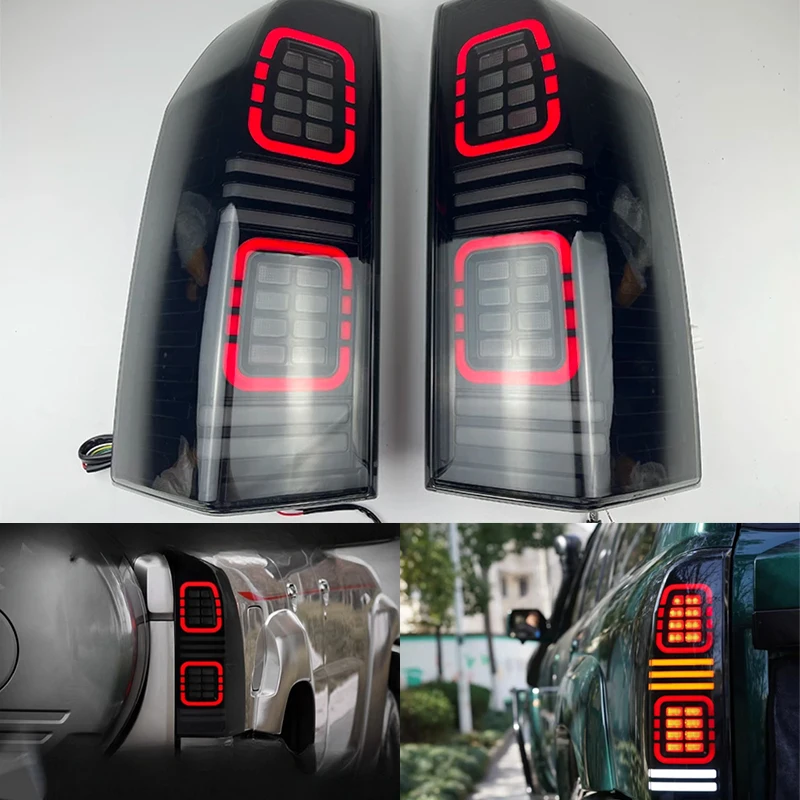 Car Accessories Led Taillights for Nissan Patrol Y61 2005-2022 Nissan Patrol Y61 Taillight Replace Two Pieces High Quality