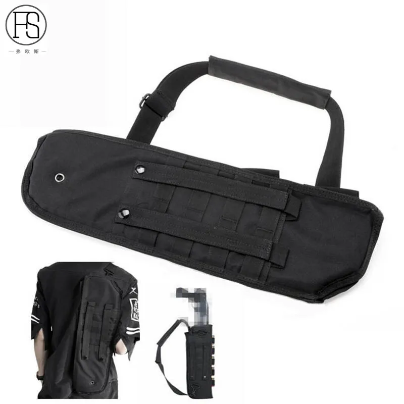 Military Shotgun Handbag Tactical Rifle Gun Bag knife pocket Scabbard With Shoulder Handbag for Hunting Outdoor Weapon Gun Bag