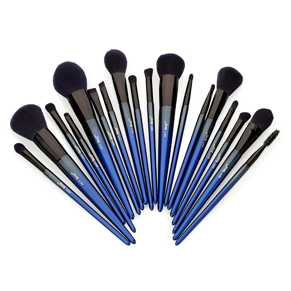 Jessup Makeup brushes 18pcs Make up brush set Powder Foundation Contour Pencil eyeshadow brushes T263