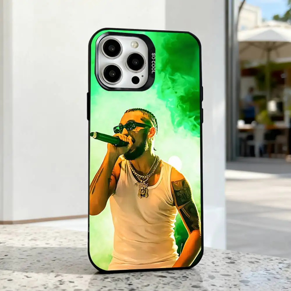 SINGER Jc Reyes Tour 2025 funda de teléfono para iPhone 17,16,15,14,13,12,11,Pro,Max,Plus,E,Air,Mini funda IMD de Tpu negra