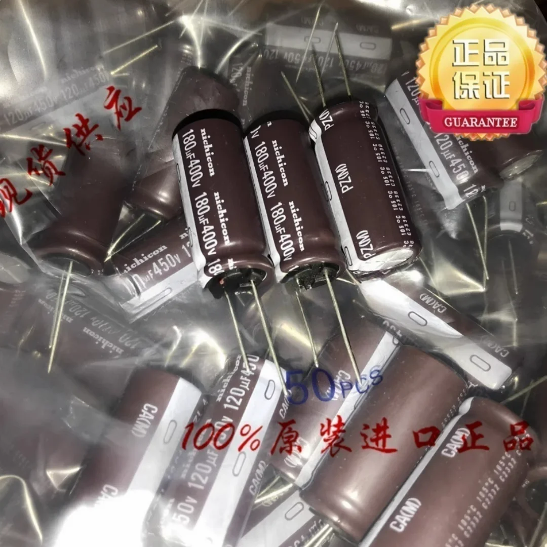 

180UF 400V Japan Nichicon Capacitor 400V180UF 18*40 PZ 105 degrees