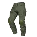 green pants