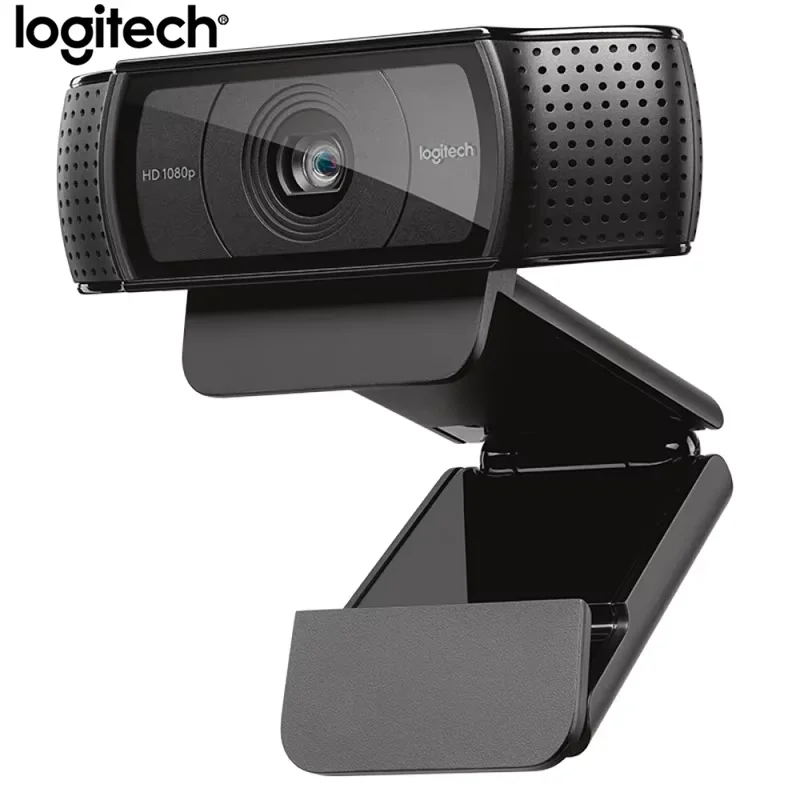 كاميرا ويب Logitech C920E HD Pro عريضة الدردشة الفيديو تسجيل USB كاميرا ويب ذكية 1080p للكمبيوتر C920 نسخة مطورة CMOS #2