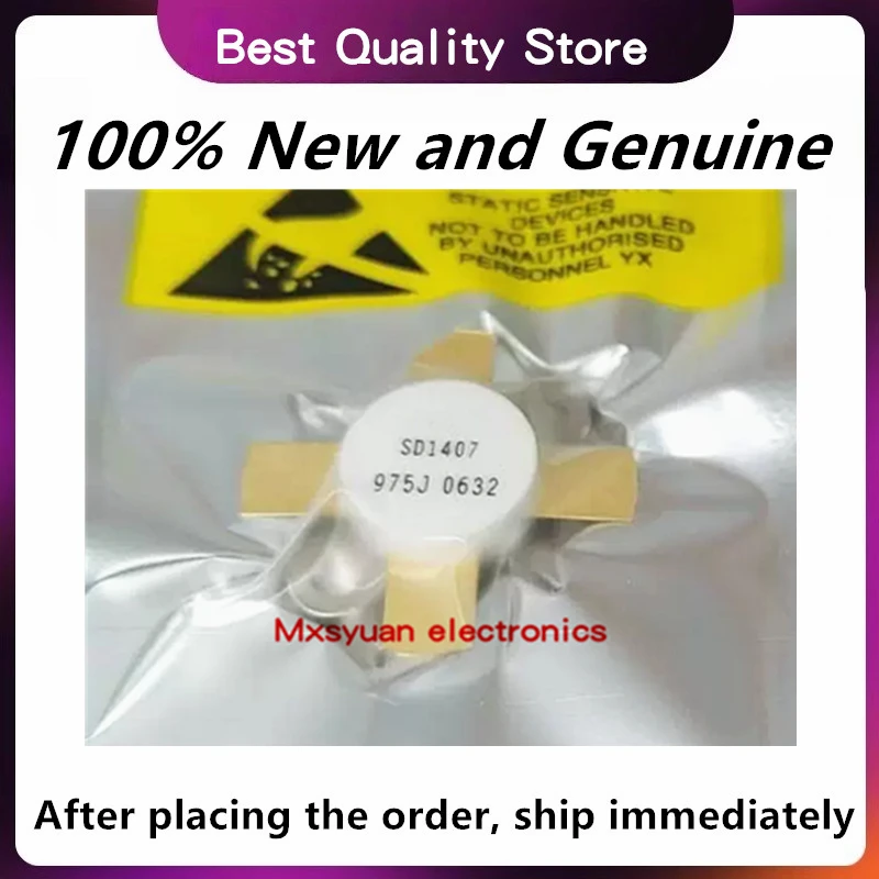 1`PCS/LOT SD1407 TO-59 New HF / RF tube 100% New and Genuine
