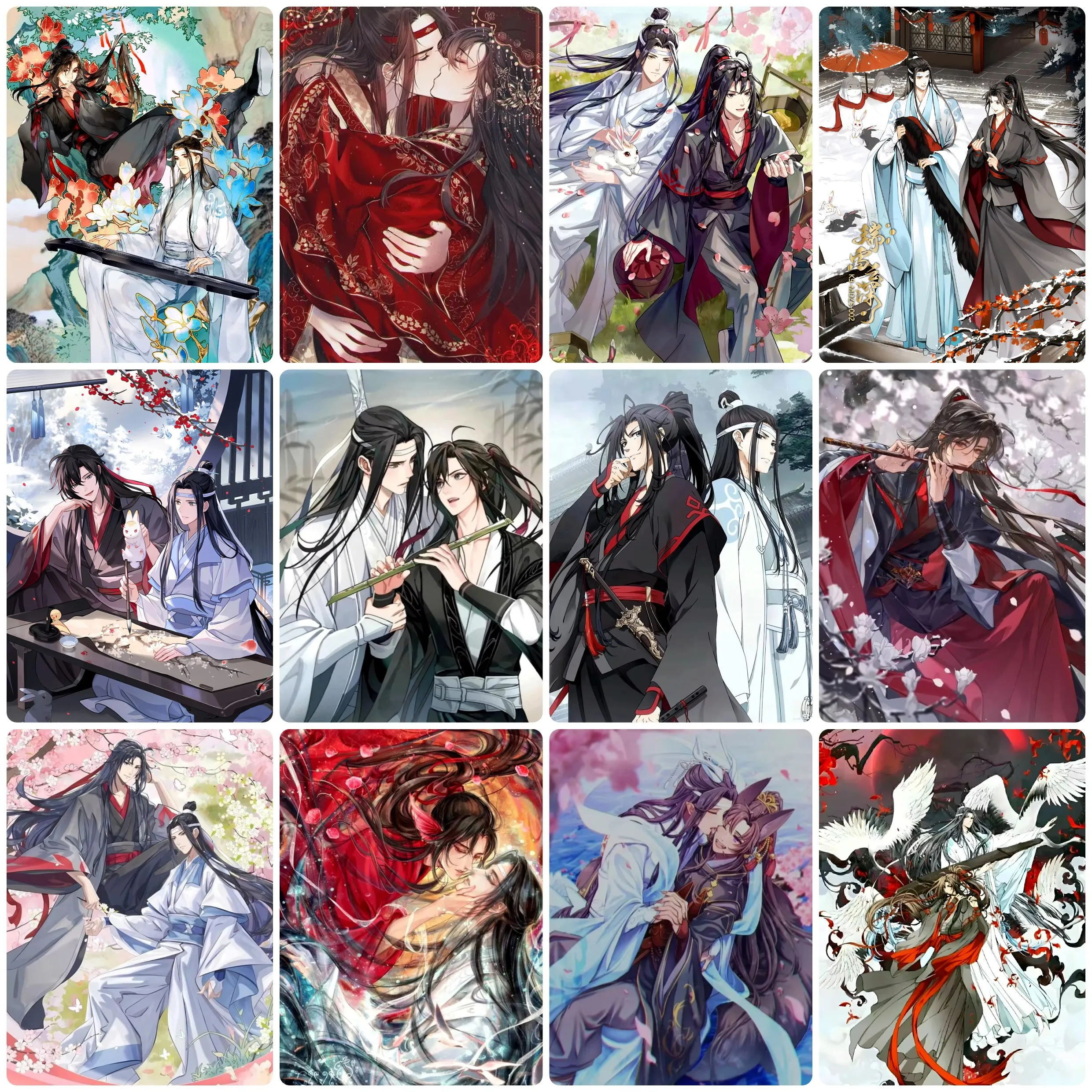 

Алмазная вышивка Mo Dao Zu Shi: Фэнтези-аниме, алмазная мозаика, вышивка крестом, Вэй Усянь, декор для дома и стен